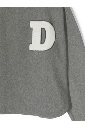 grey cotton sweatshirt DOUUOD KIDS | DT4A40Z1758807